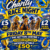 Colorful poster for Mayor’s Charity Race Night with horse racing, prices, and event details.