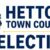 Hetton Town Council Election logo with a blue and gold crest showing the word PROGRESS.